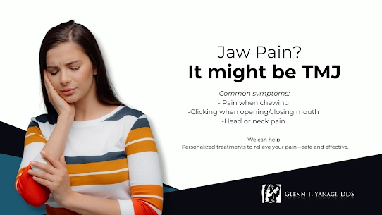 Jaw Pain? It might be TMJ At Yanagi Dental Irvine